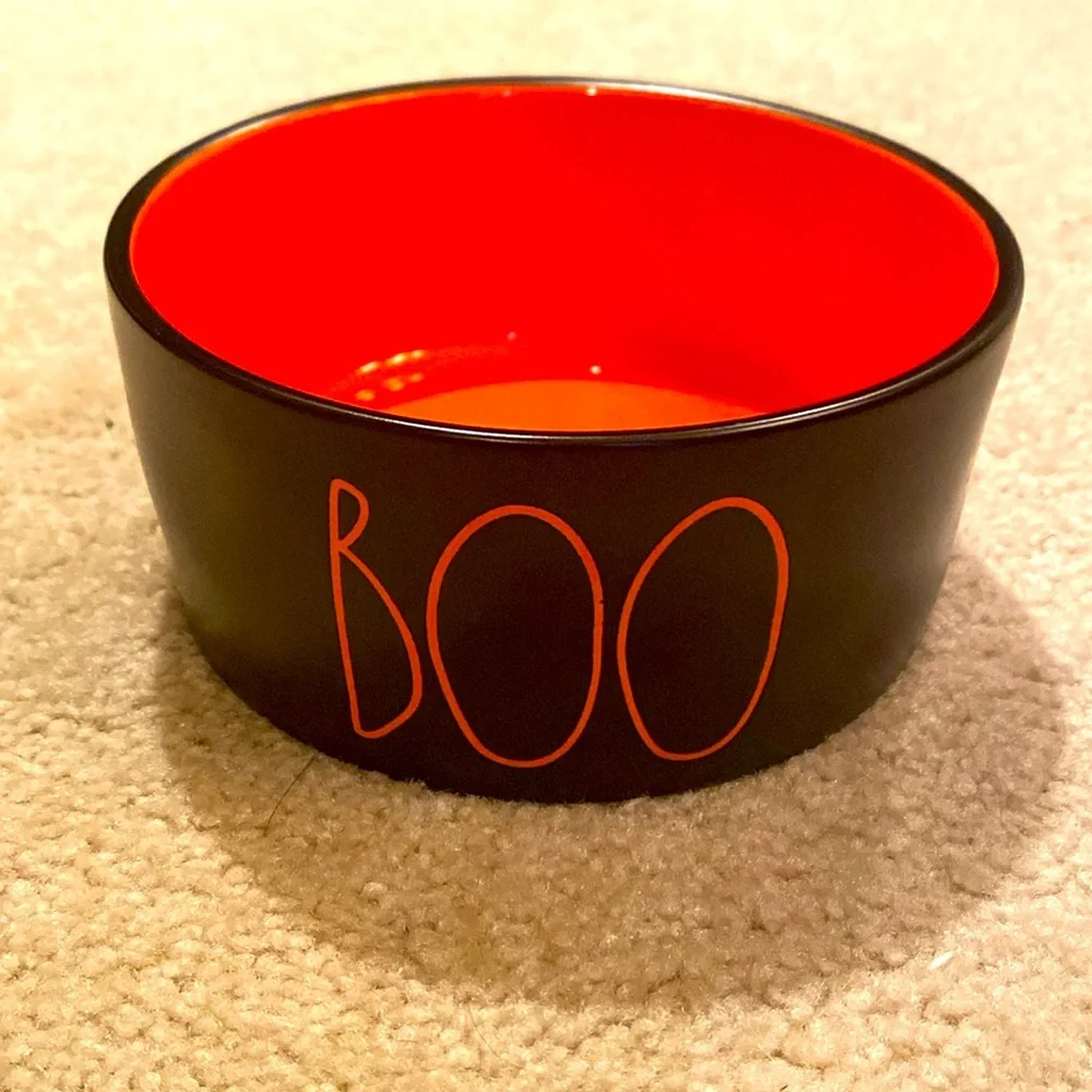 Rae Dunn Boo pet bowl, NWOT